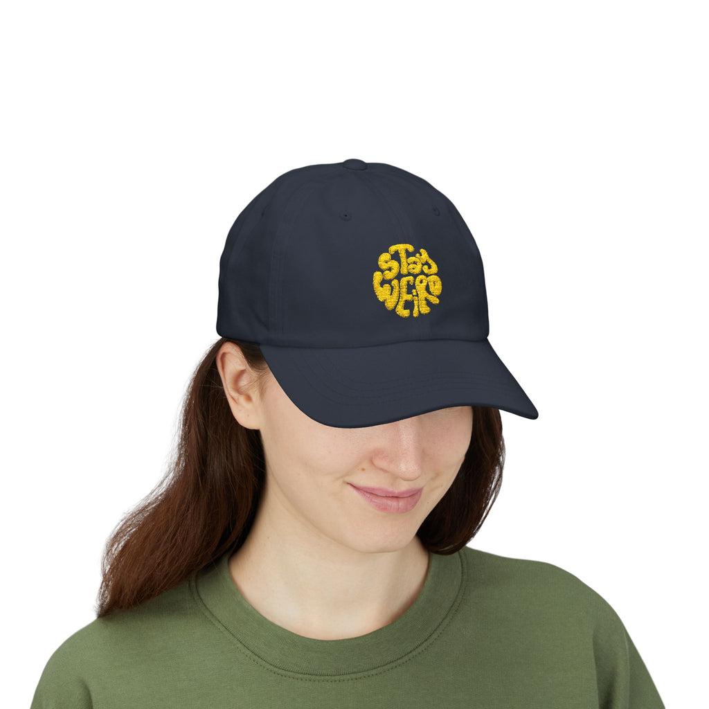 'Stay Weird'  Embroidered Hat