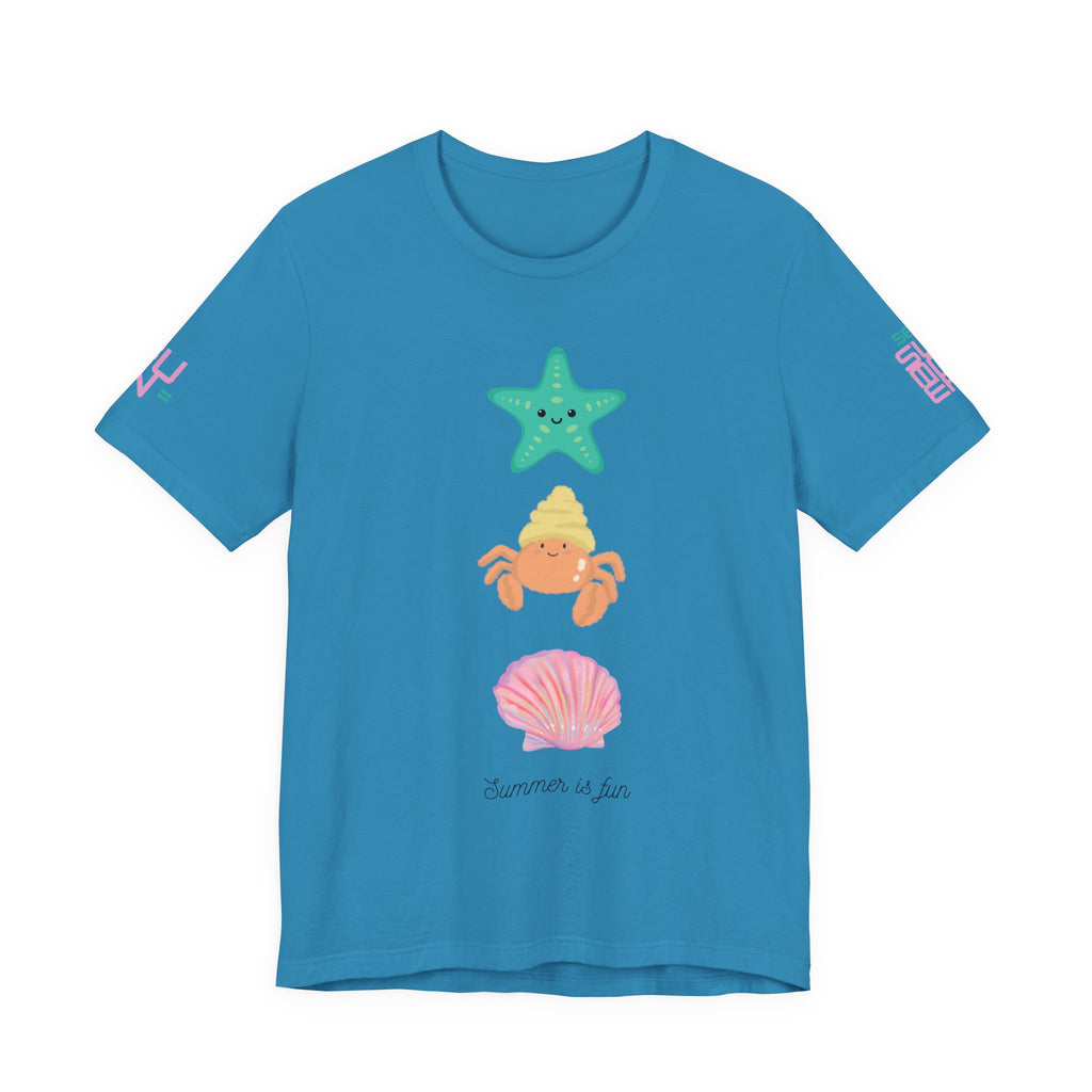 Cute Sea Critters Stack T-shirt