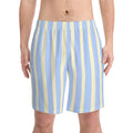 Striped Coastal Swim Shorts