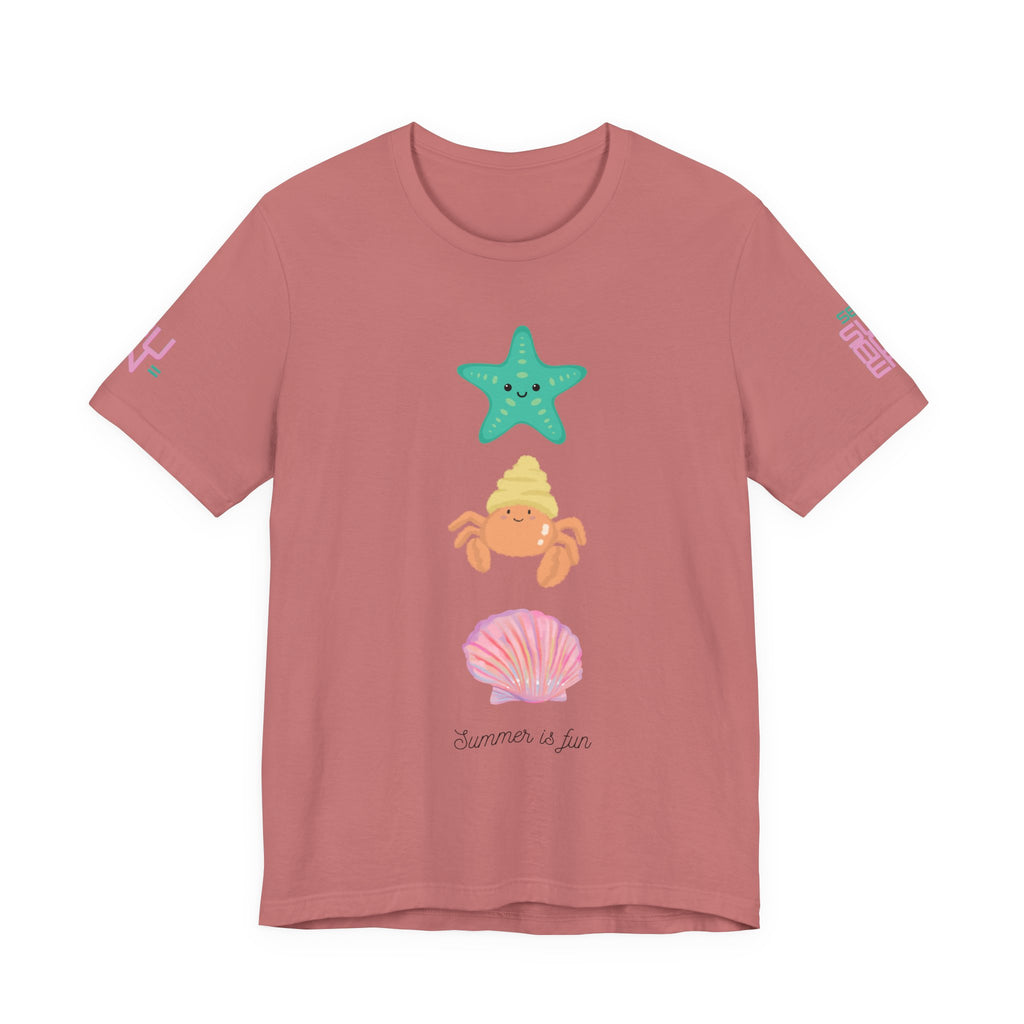 Cute Sea Critters Stack T-shirt