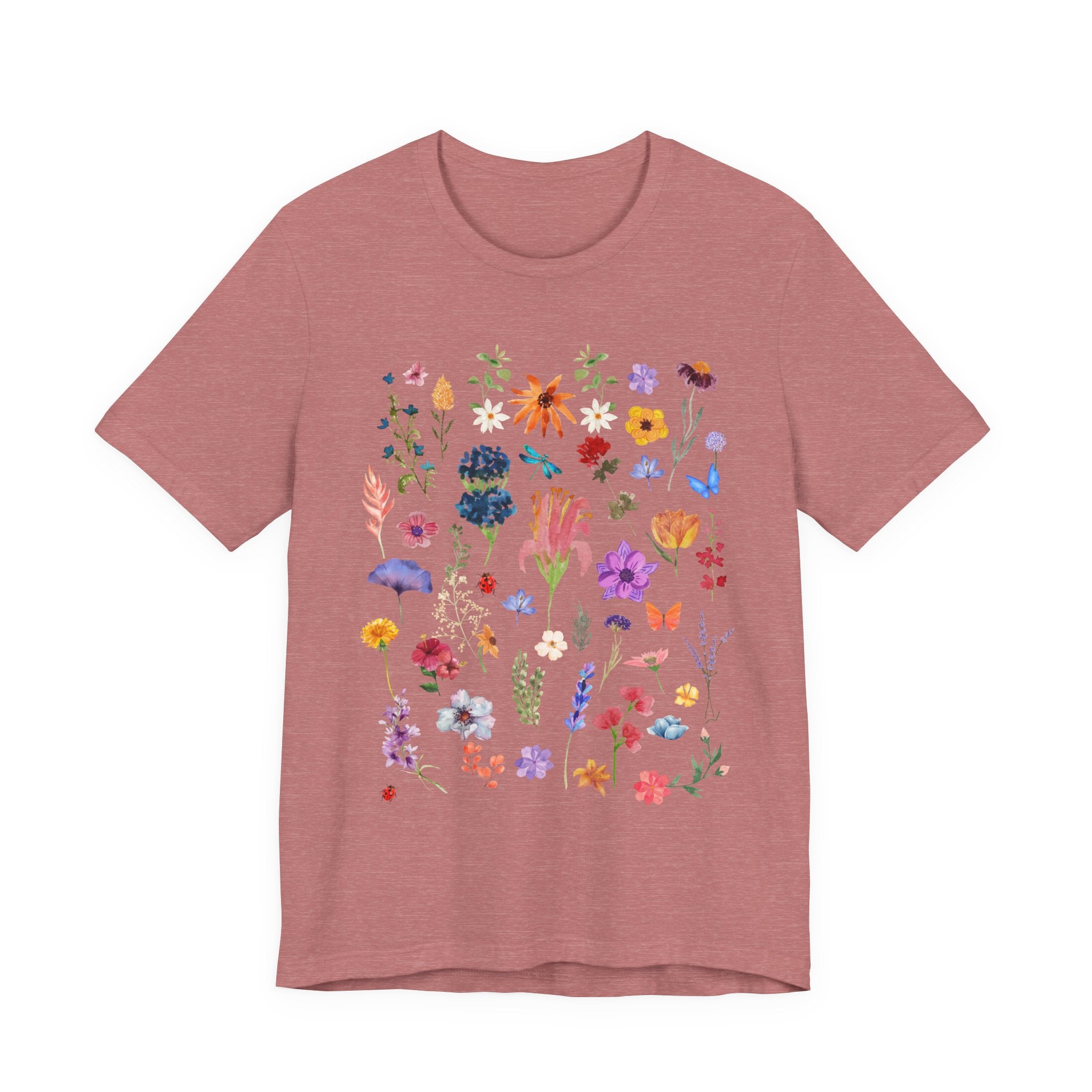 Wildflower Bouquet Tee | Floral Illustration Shirt