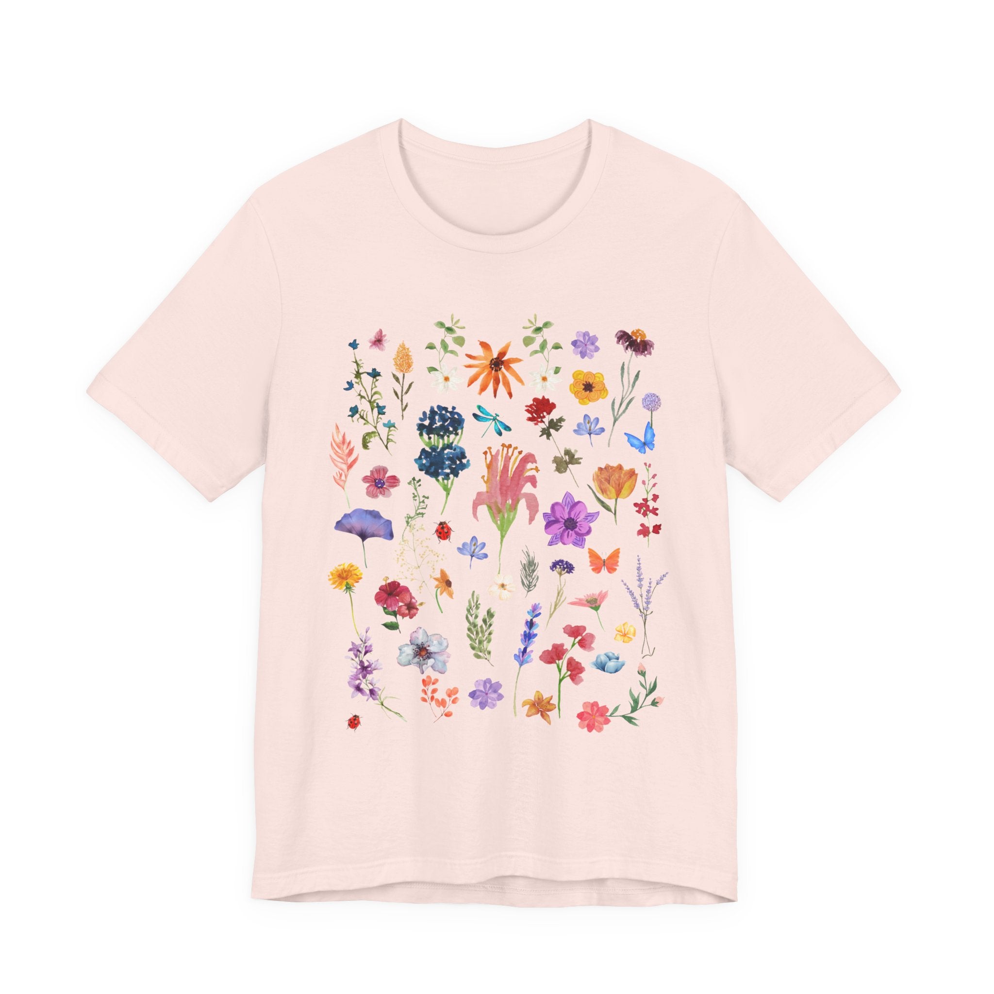 Wildflower Bouquet Tee | Floral Illustration Shirt