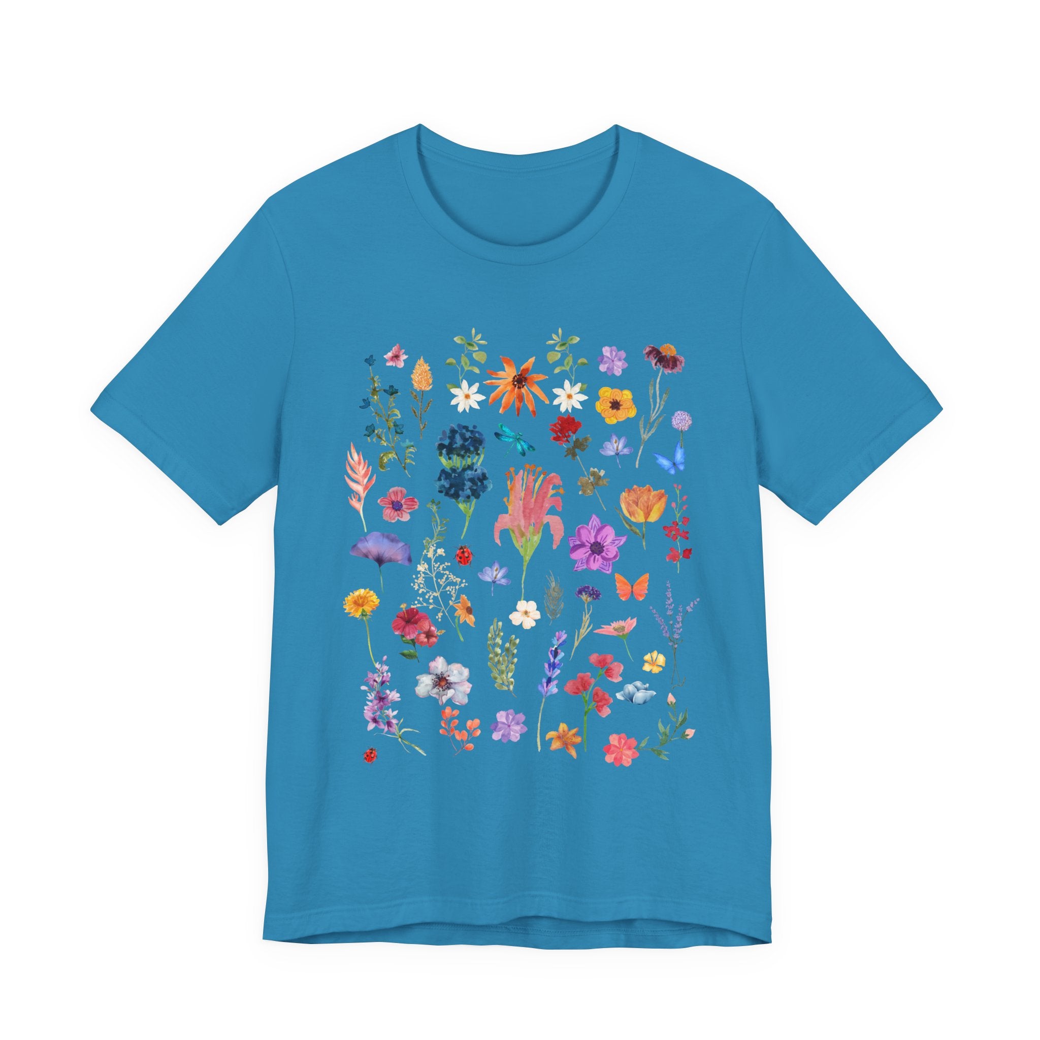 Wildflower Bouquet Tee | Floral Illustration Shirt