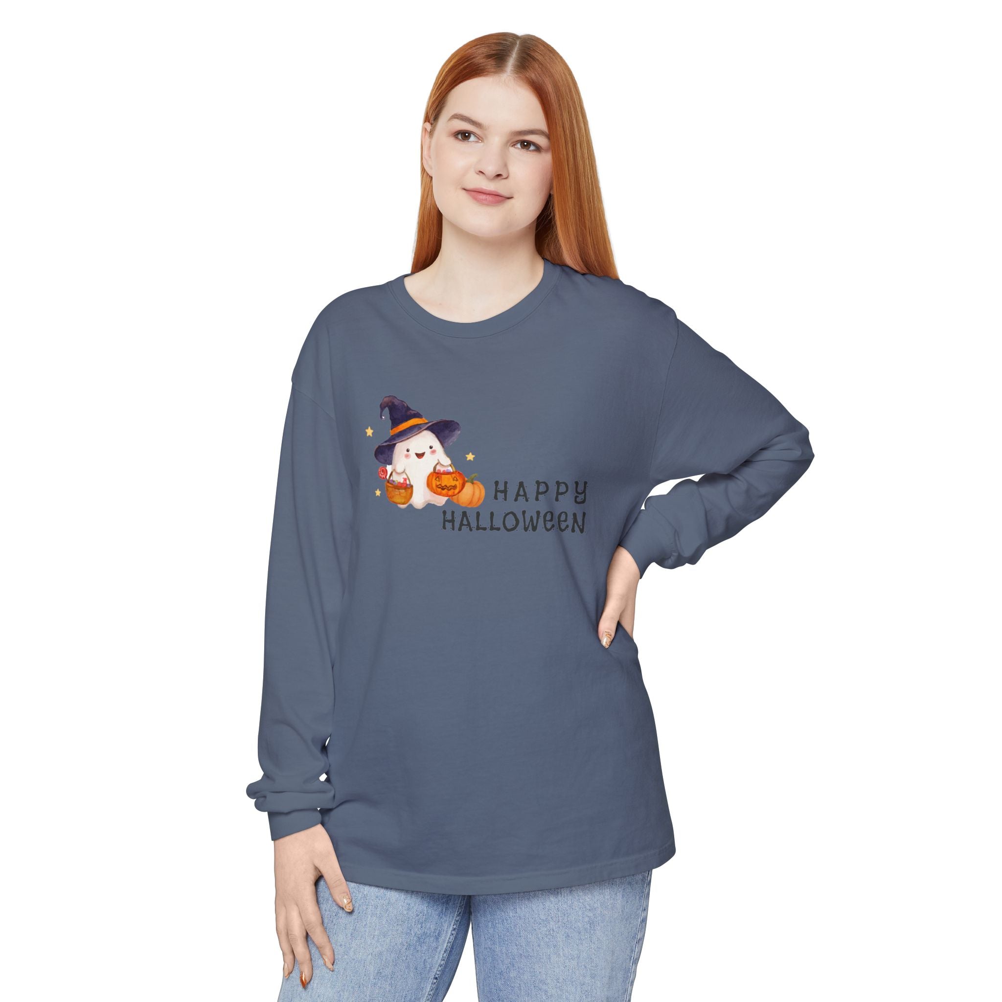 Cute Witch Ghost   T-Shirt