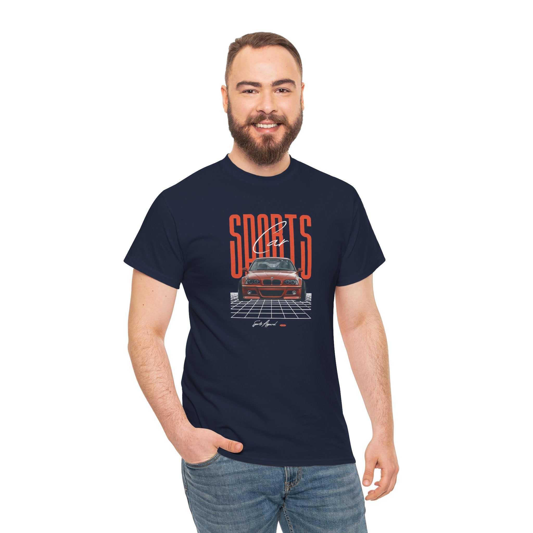Retro Sports Car T- Shirt