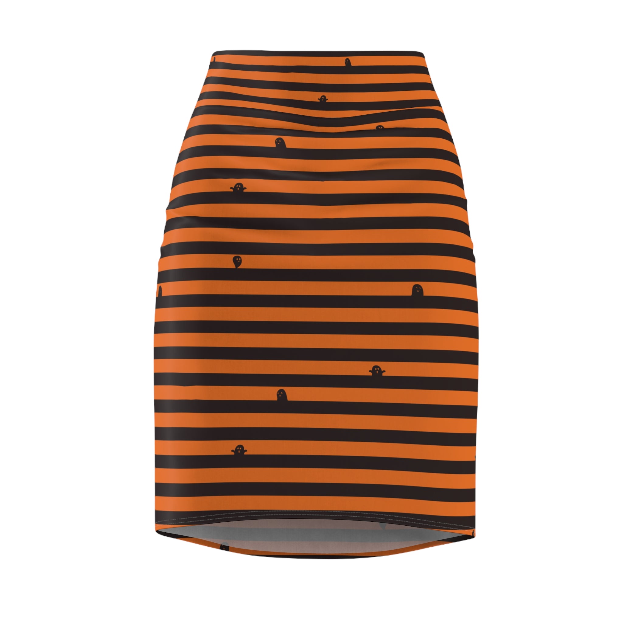 Cute Girly  Stripe  Pencil Skirt