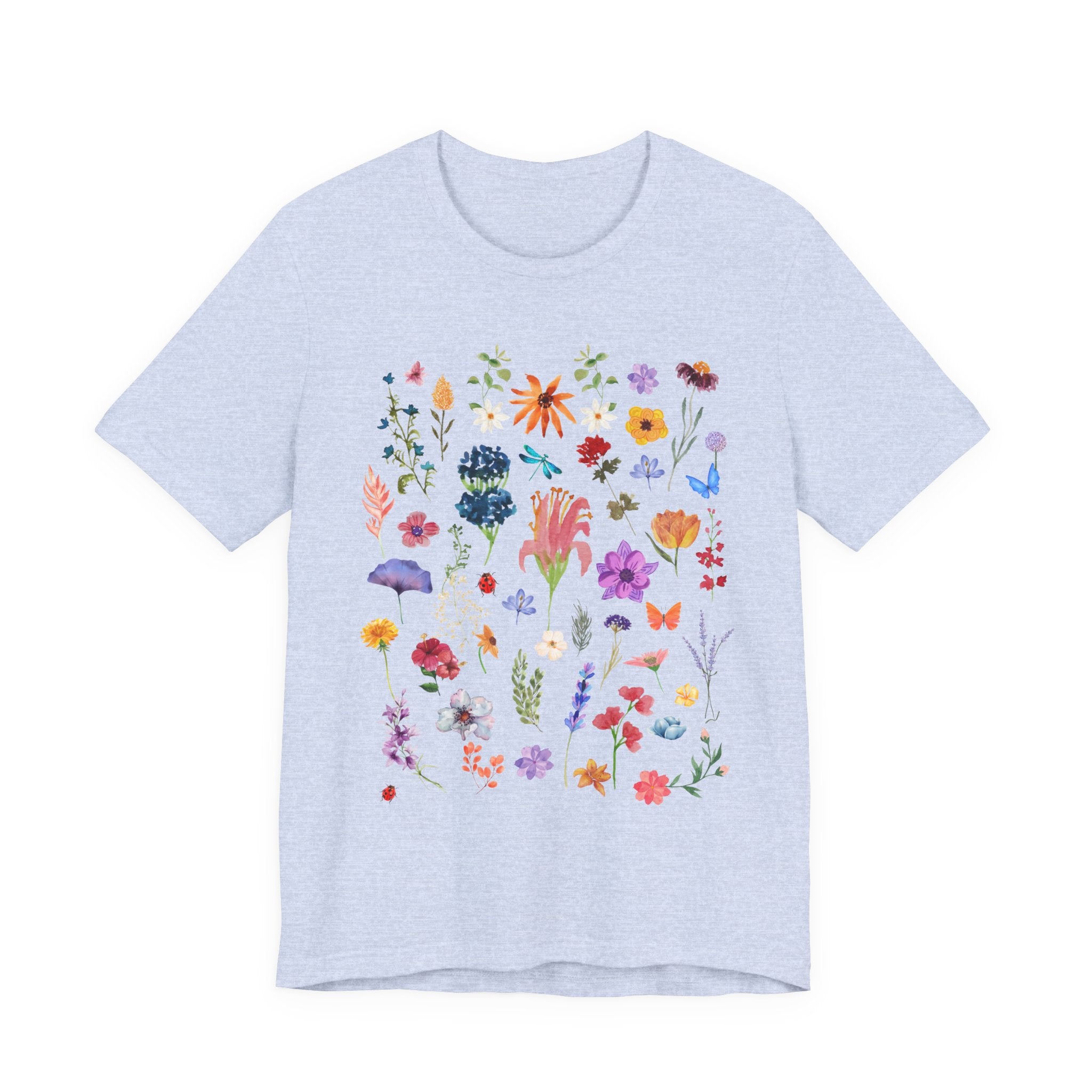 Wildflower Bouquet Tee | Floral Illustration Shirt