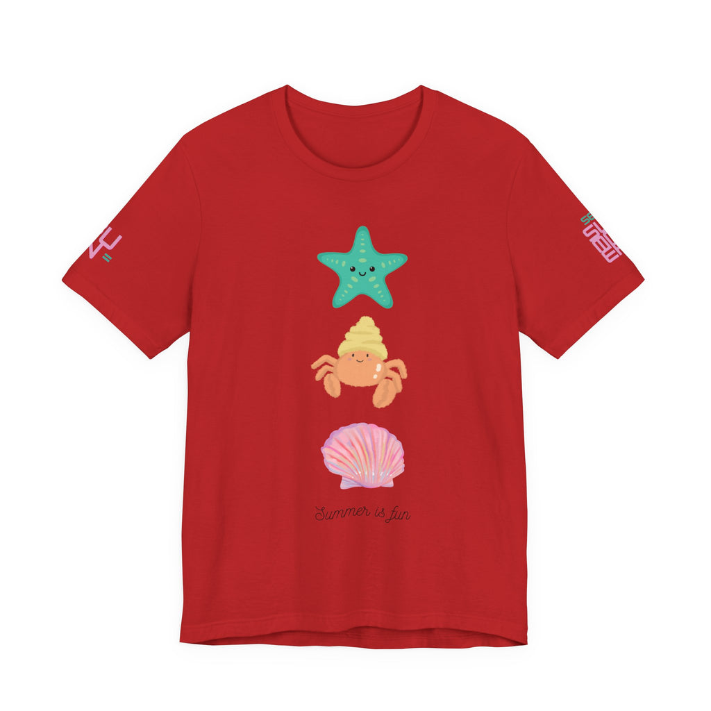 Cute Sea Critters Stack T-shirt