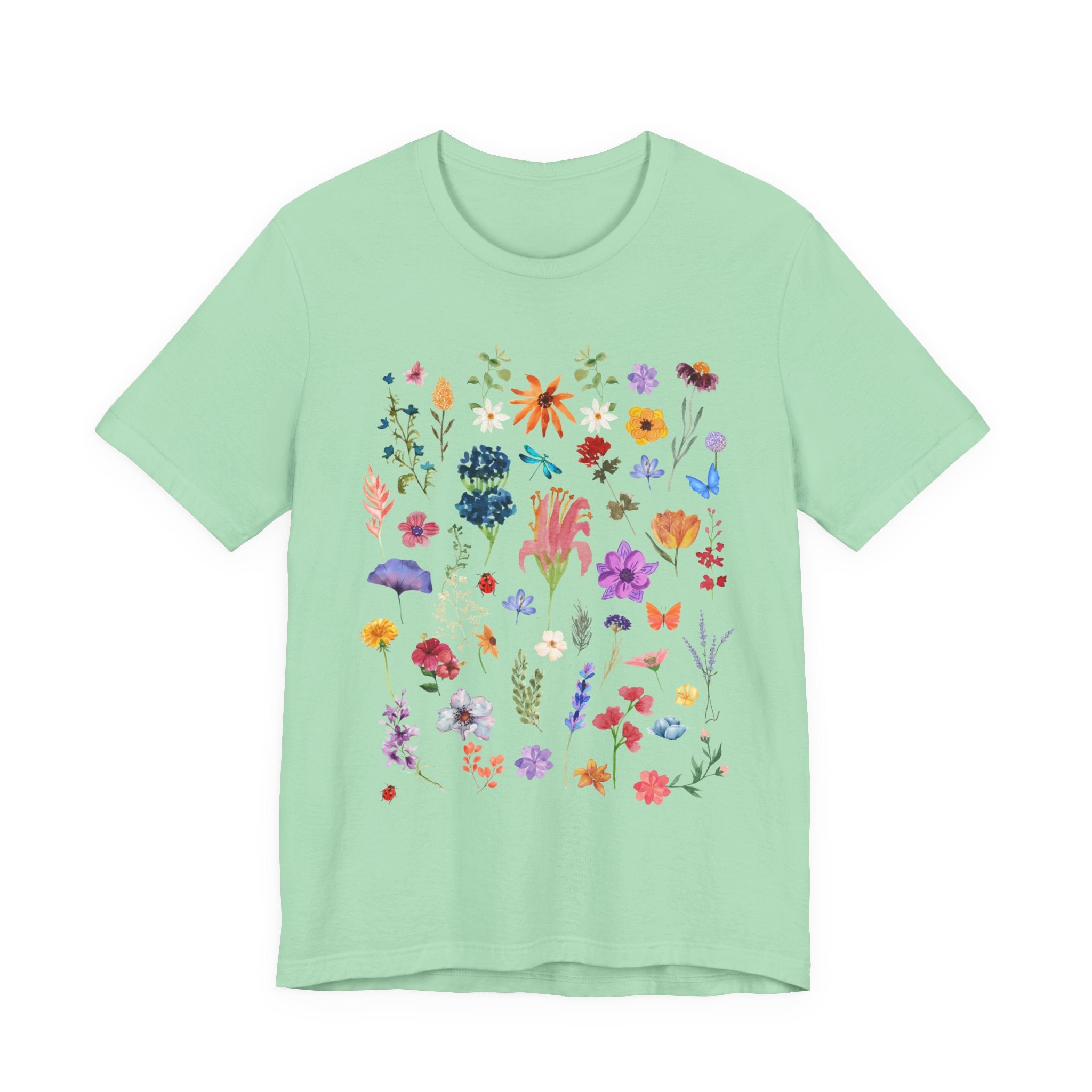 Wildflower Bouquet Tee | Floral Illustration Shirt