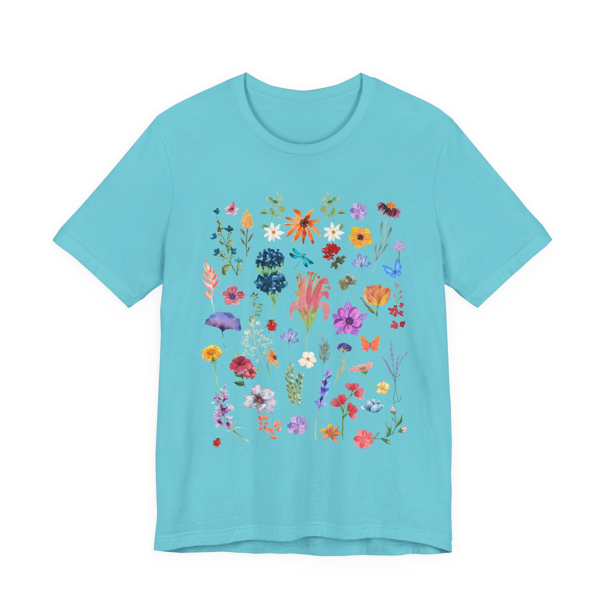 Wildflower Bouquet Tee | Floral Illustration Shirt