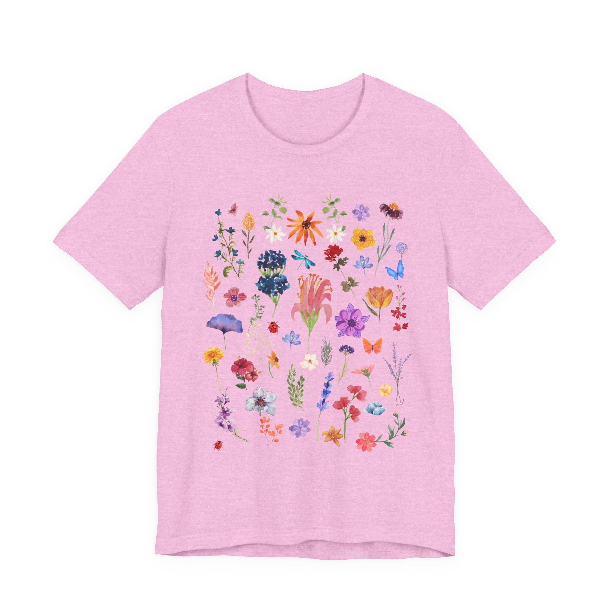 Wildflower Bouquet Tee | Floral Illustration Shirt