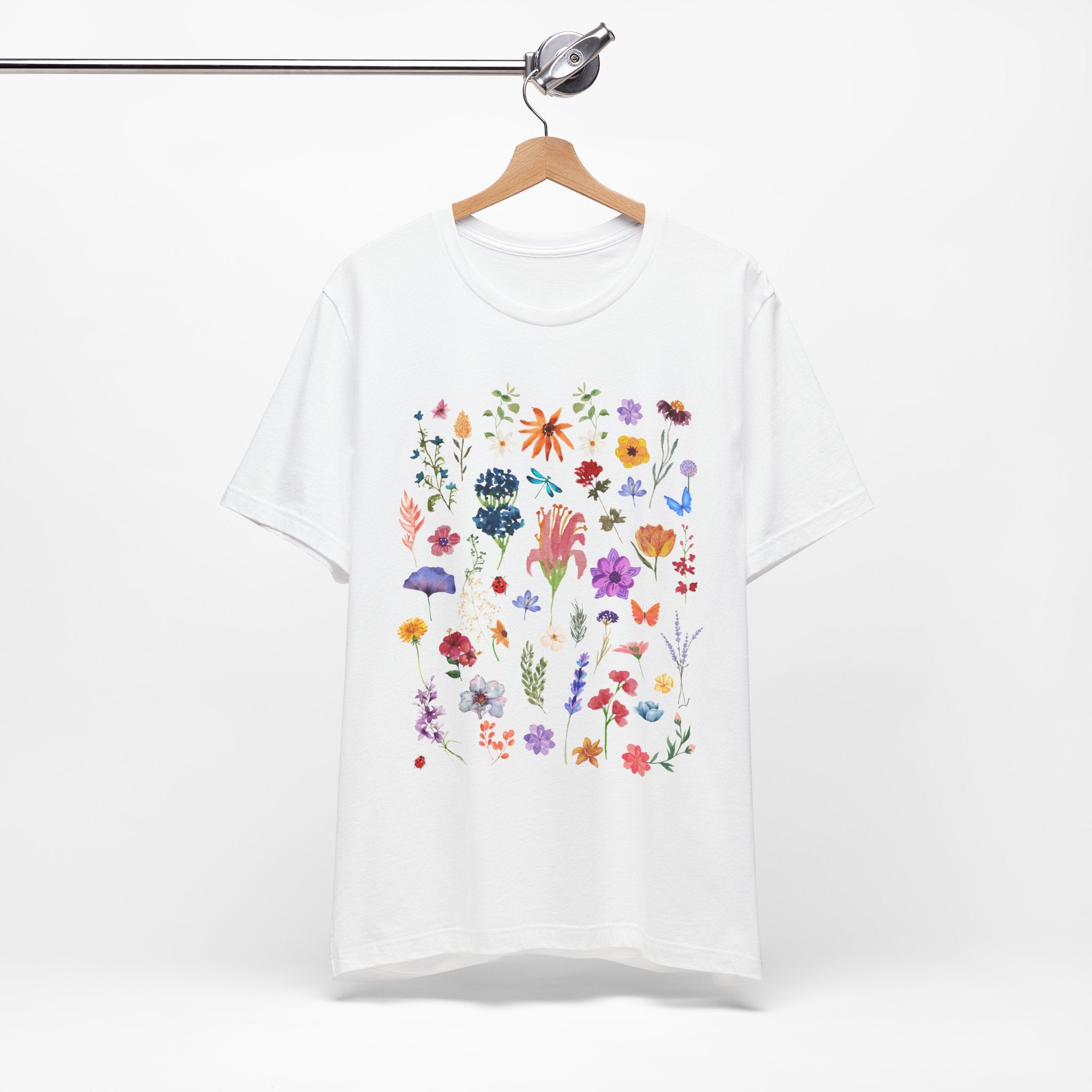 Wildflower Bouquet Tee | Floral Illustration Shirt