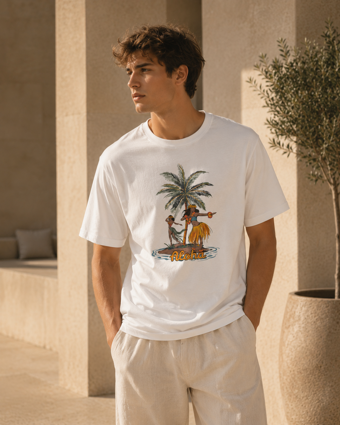 Vintage Hawaiian Surf Vibe T-shirt